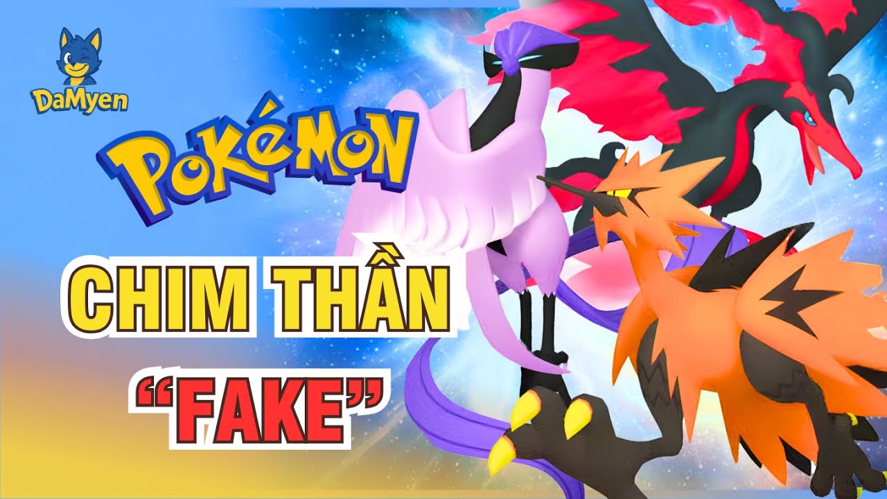 Bộ Ba Pokemon Chim Thần Vùng Galar Có Sức Mạnh Như Thế Nào?
