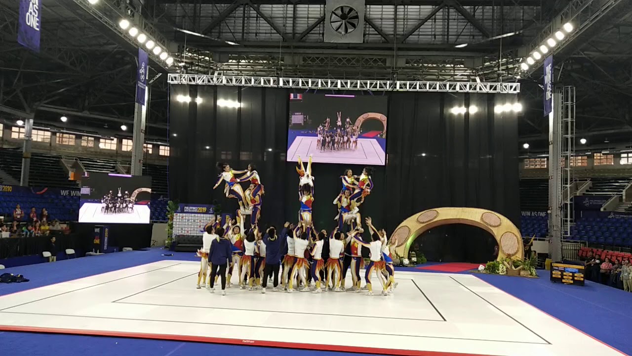 National University during the Closing ceremony of 30th SEAGAMES Gymnastics Competition