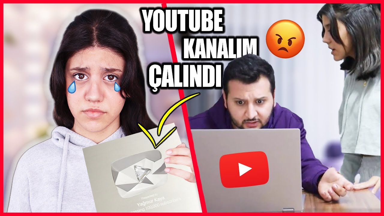 YOUTUBE HESABIM ÇALINDI YAĞMUR KAYA