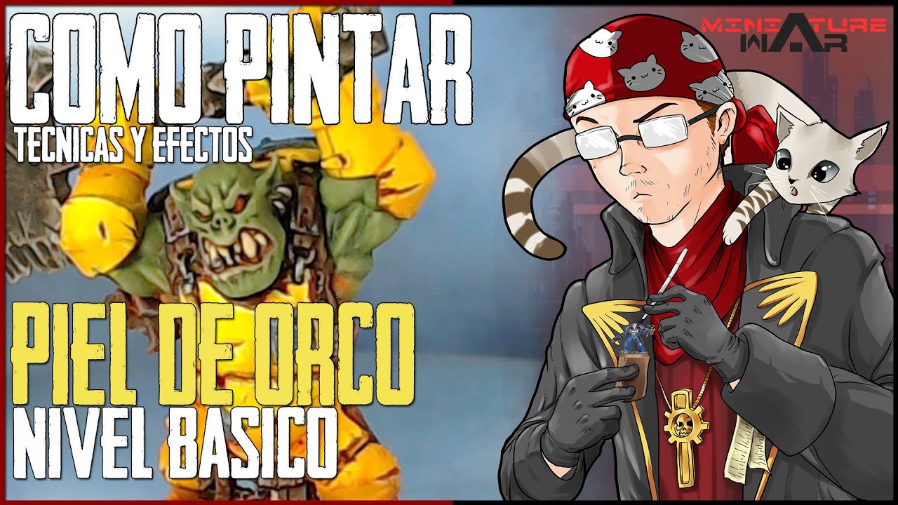 CÓMO PINTAR 🖌 - PIEL DE ORCO para WARHAMMER 40K o AGEOF SIGMAR
