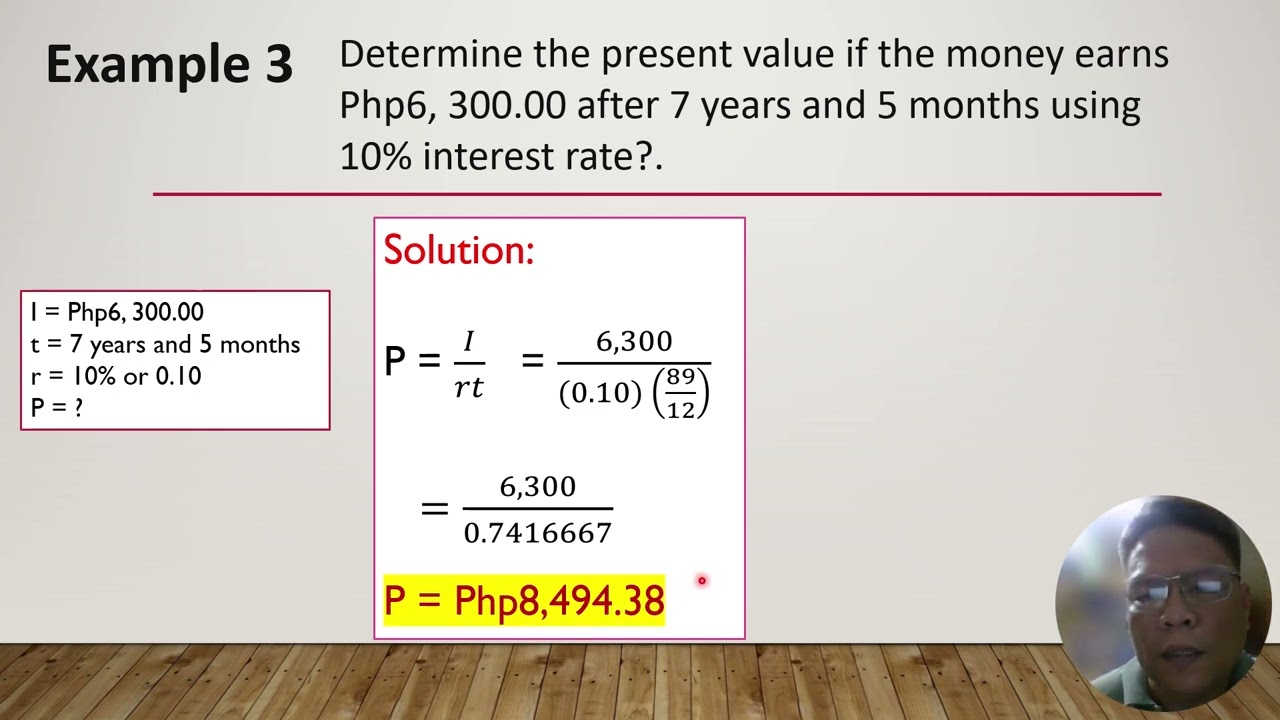SIMPLE INTEREST Additional Examples