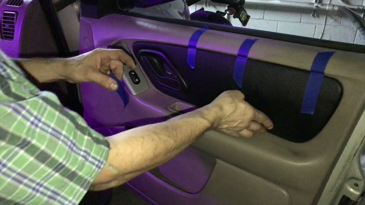 How To Fix 2001-2007 Ford Escape/Mercury Mariner/Mazda Tribute Door Panel Inserts by Coverlay!