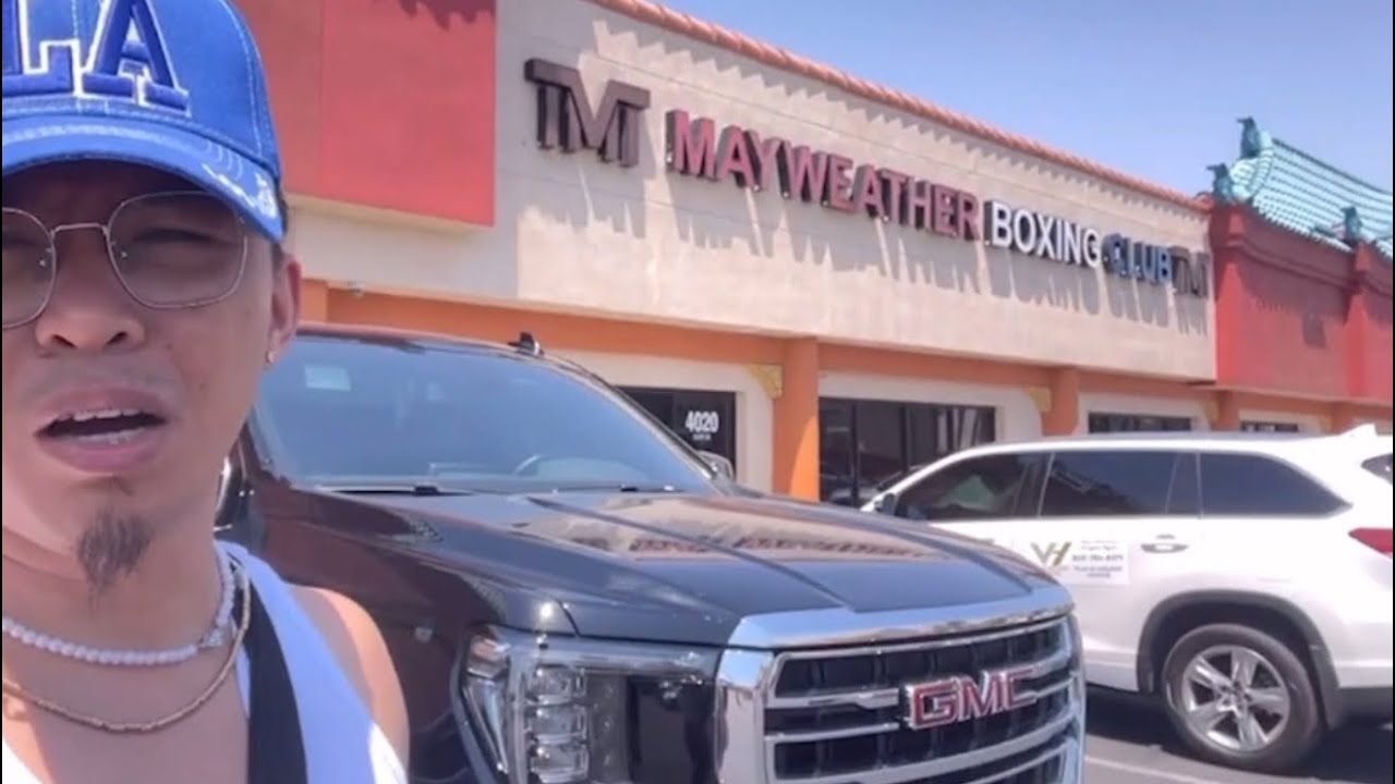 When we visited Mayweather GYM in Las Vegas 🤩