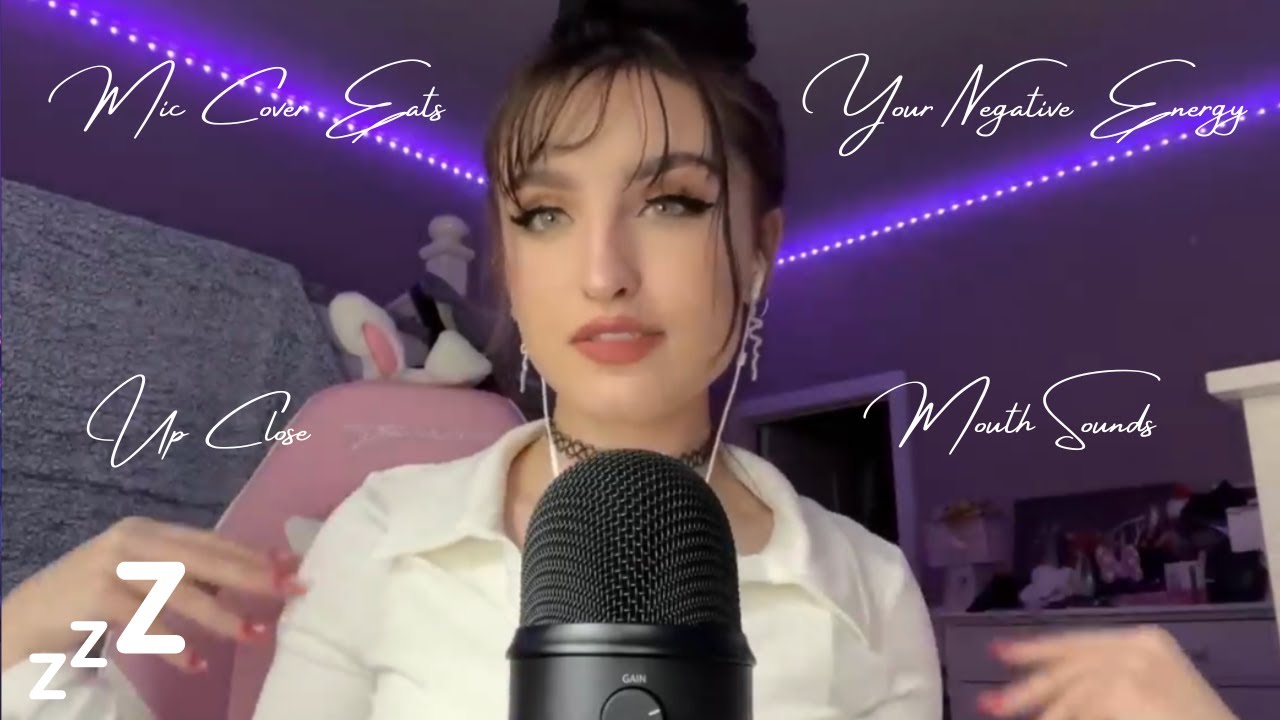 Beebee ASMR Mic Cover Eats Your Negative Energy Compilation | Mouth Sounds, Personal Attention