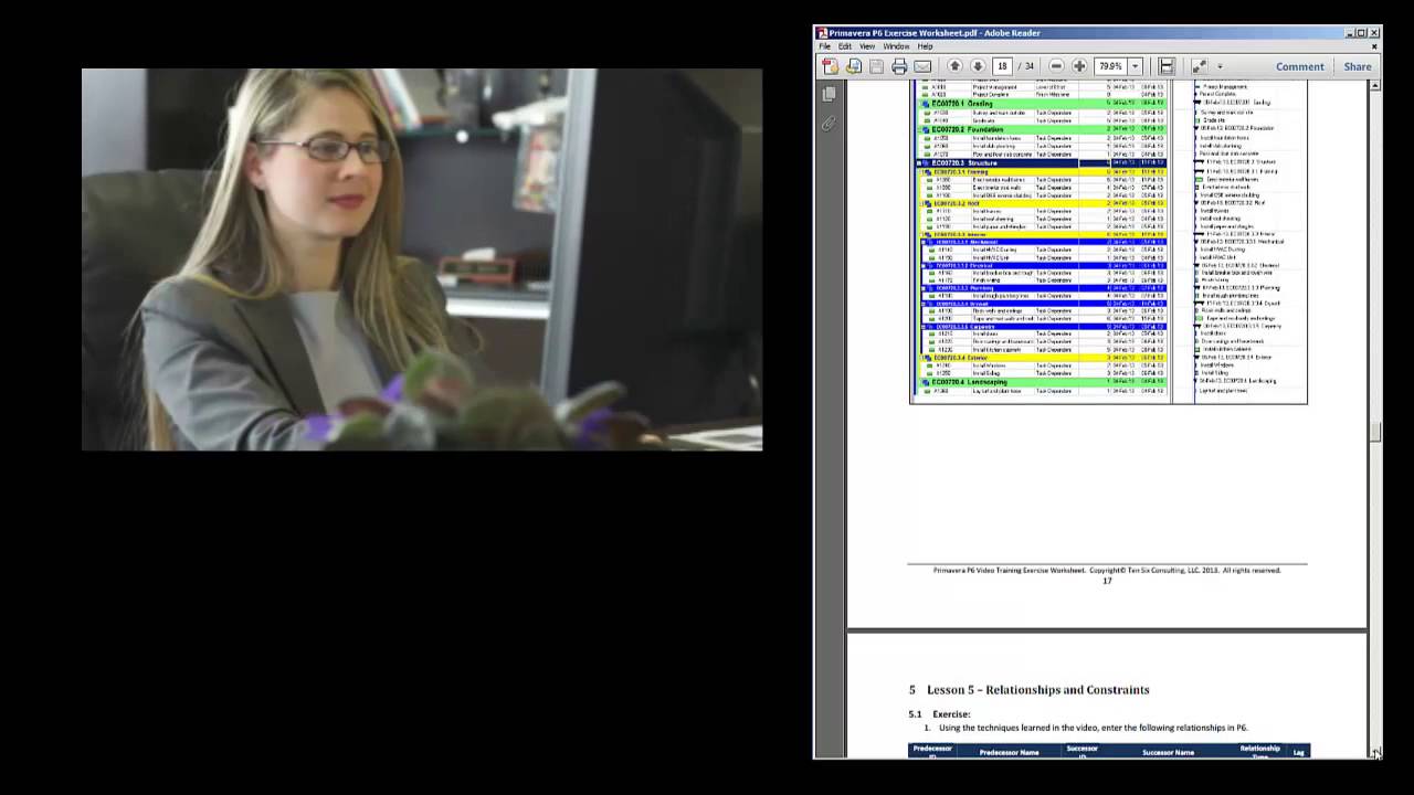 Primavera P6 Professional Video Training Promotion