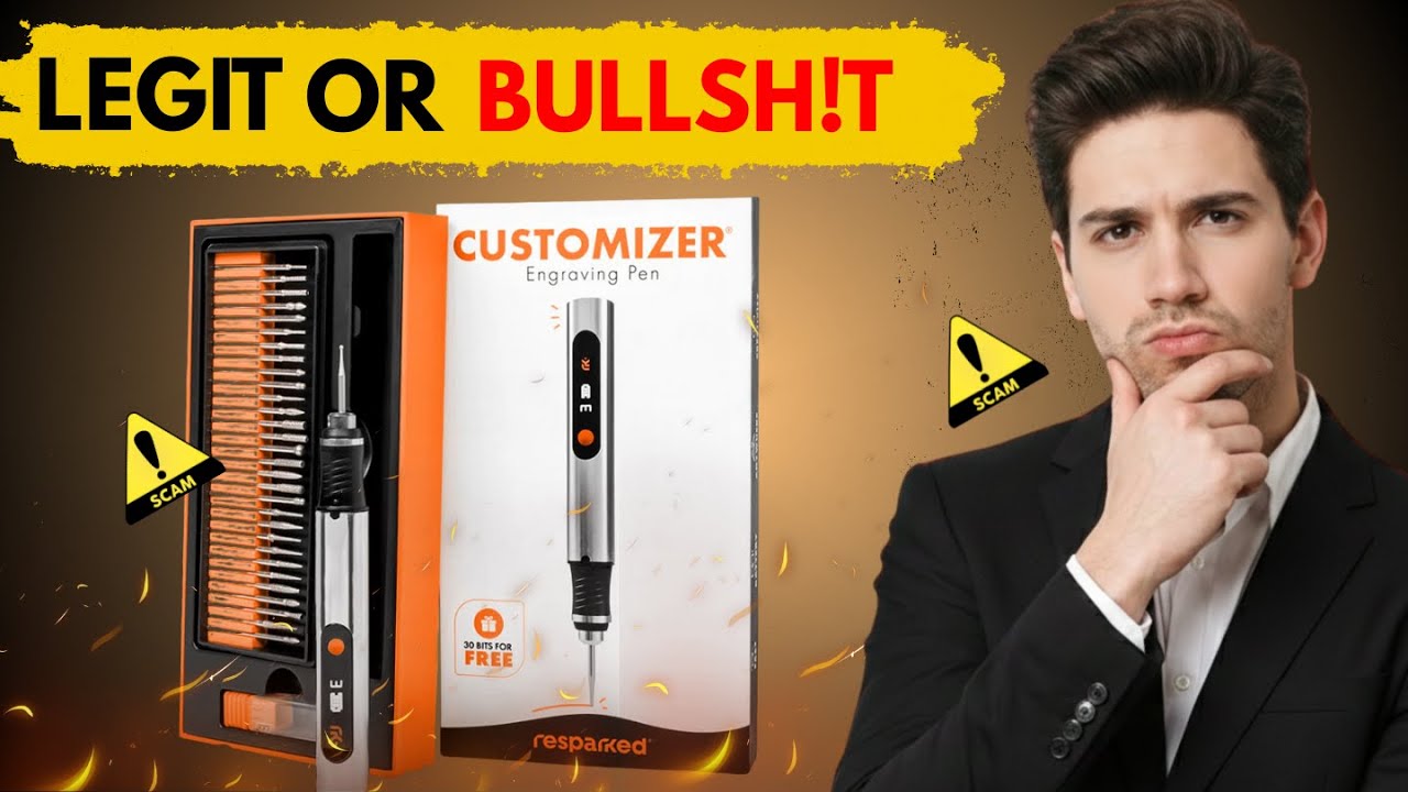 Перед покупкой гравировальной ручки Resparked Customizer &mdash; посмотрите это видео!