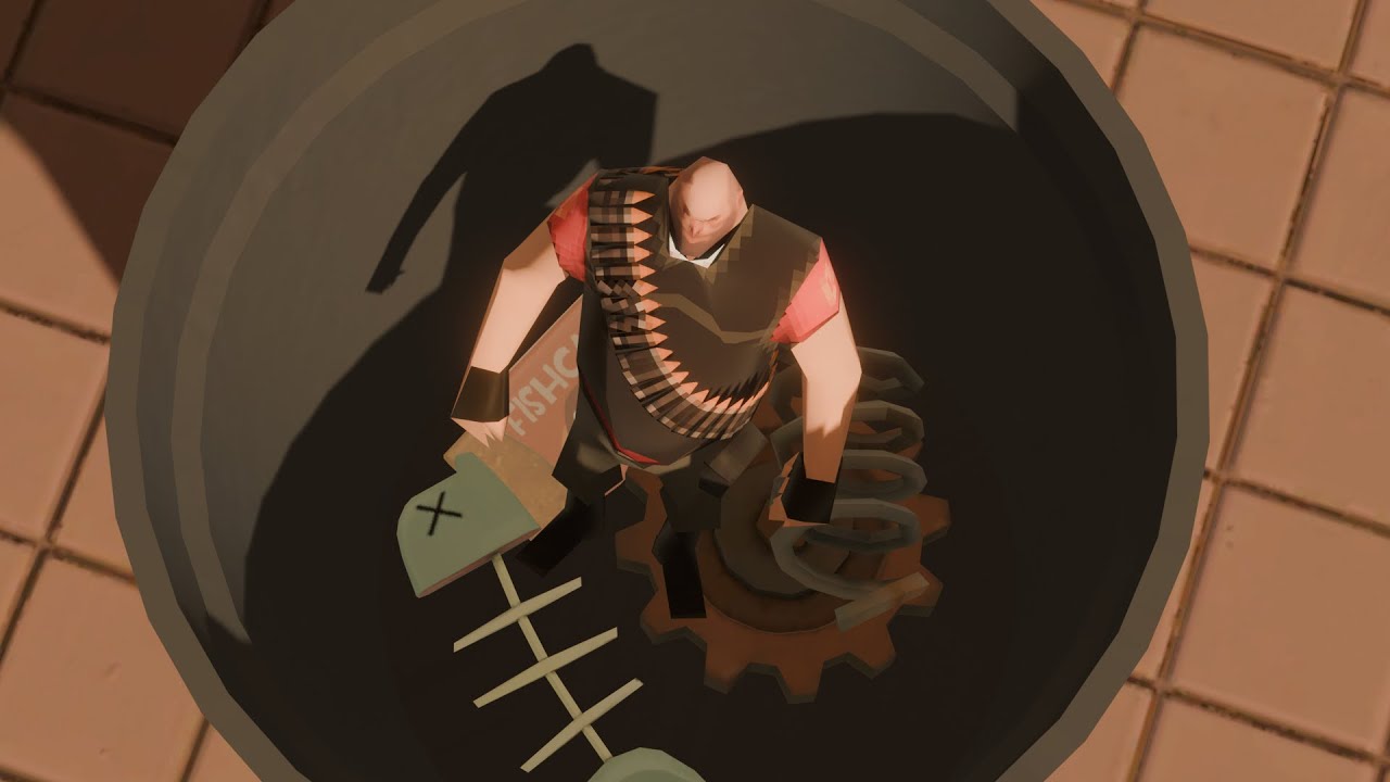 TF2 64bit Update (Garfield trashcan meme)