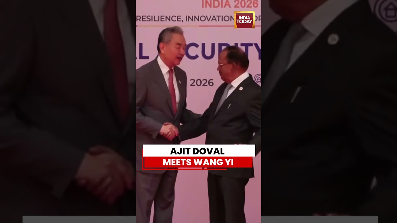 Ajit Doval Welcomes China's Wang Yi At BRICS Security Advisers' Meeting #ajitdoval #brics #china