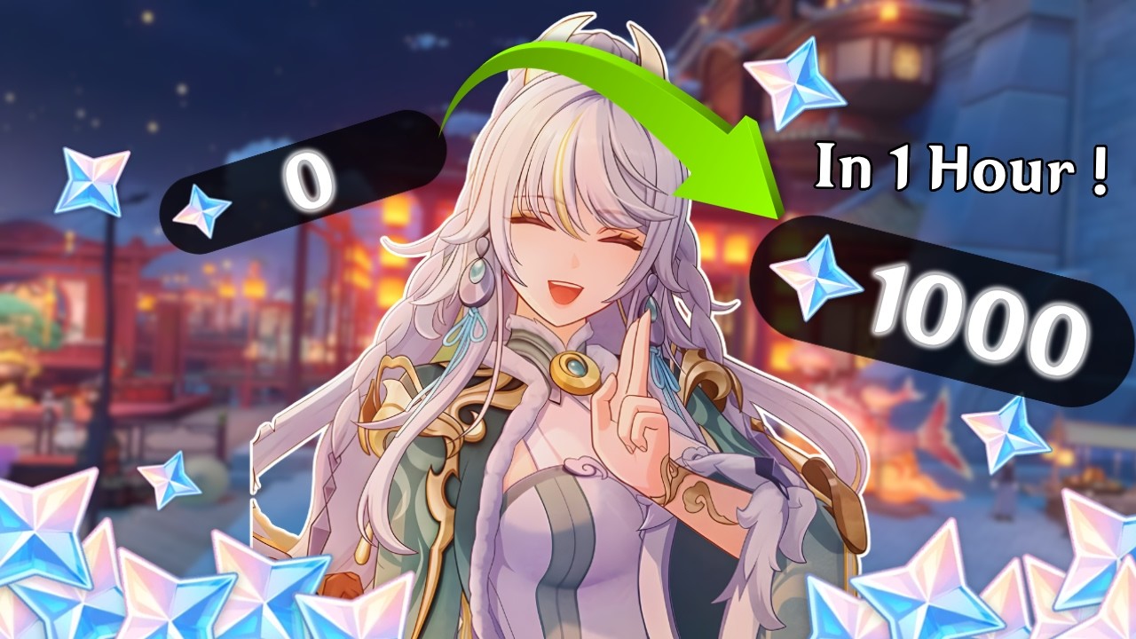 How To Get Primogems FAST in Genshin Impact (1000+ Per Hour) | F2P Guide