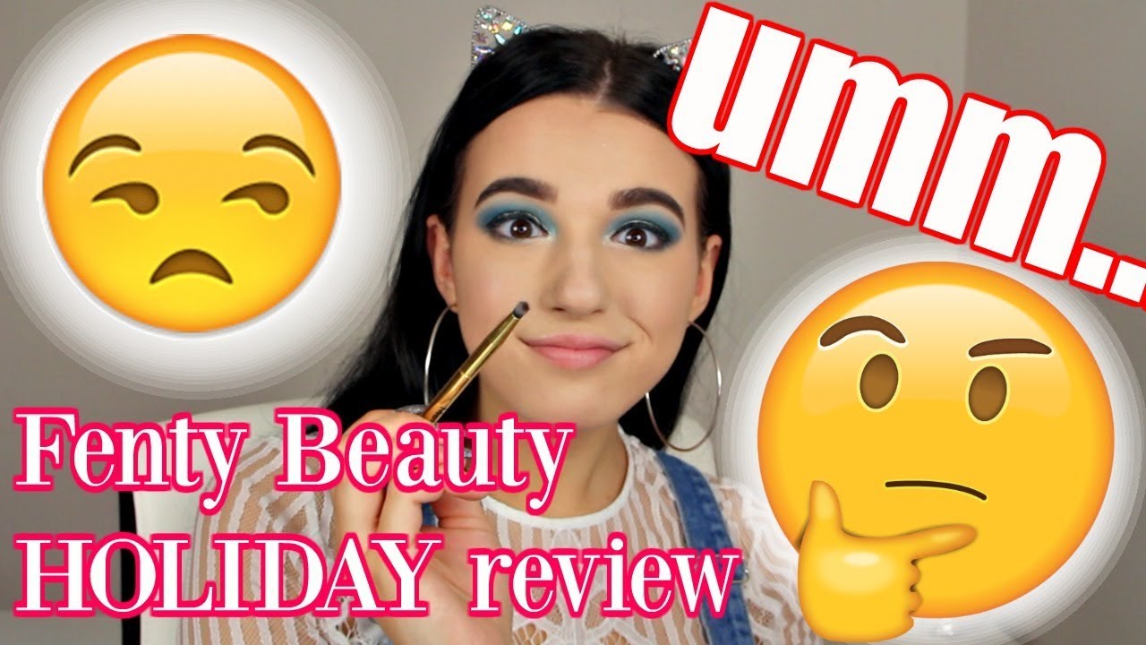 BRUTALLY HONEST Fenty Beauty Holiday Collection Review! | Jordan Byers
