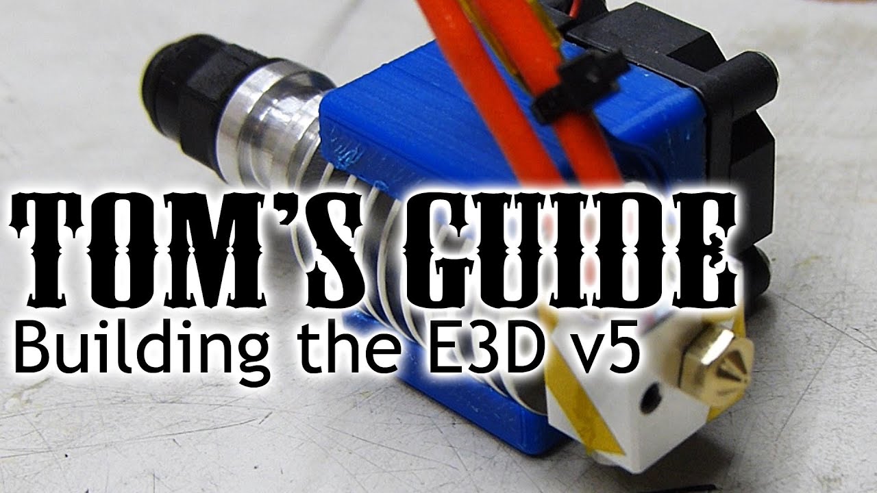 3D printing guides - Assembling the E3D v5 hotend