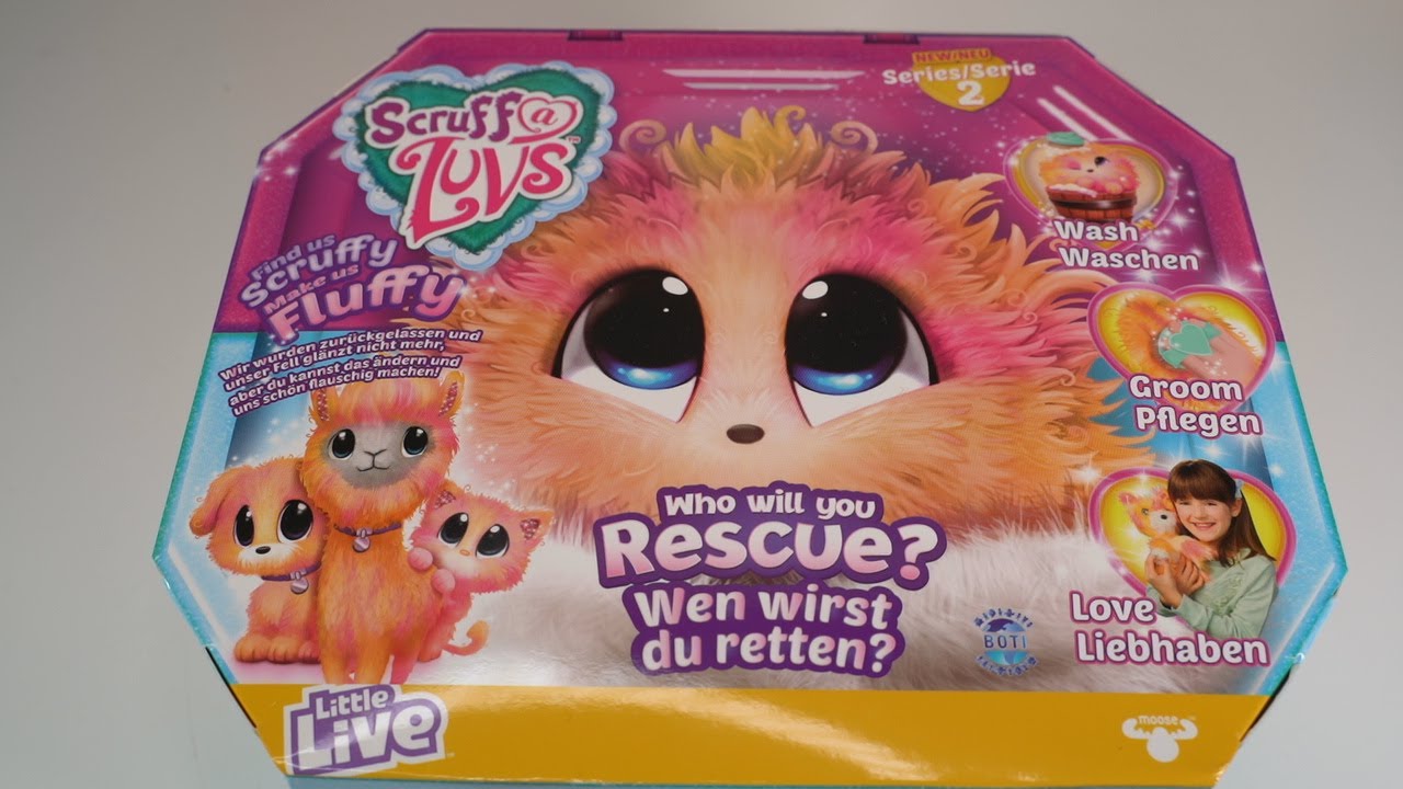 Распаковка пушистика потеряшки Scruff a Luvs - Snow Pals Serie 2.#unpackingtoys