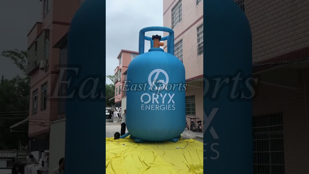 Inflatable Gas Tank Model for Outdoor Advertising#advertisinginflatables #inflatable