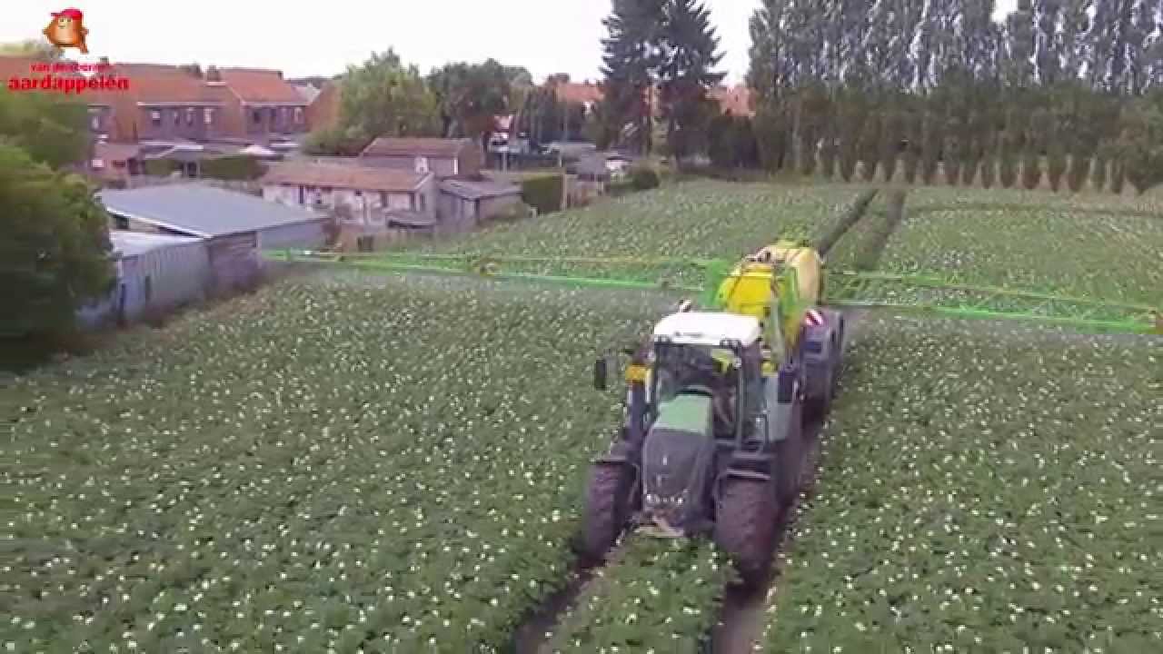Dammann Profi-Class Tandem spraying potatoes season 2014