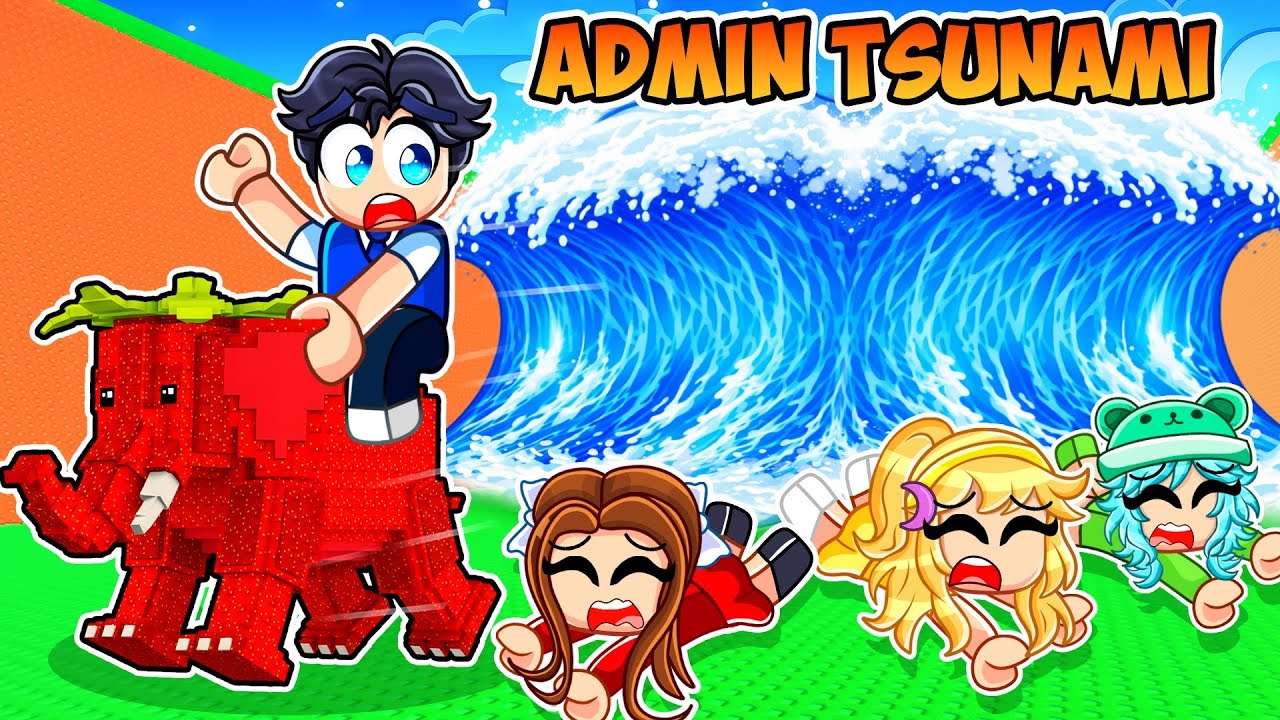 INSANE ADMIN ABUSE In Brainrot Tsunami Update! (Roblox)