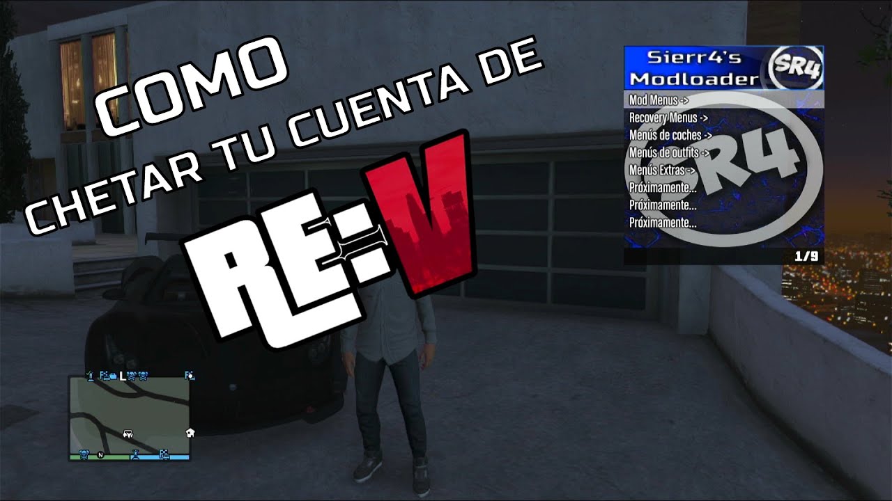 ✅COMO CHETAR TU CUENTA DE RE:V CON MI MODLOADER | Dinero y RP en GTA V Online PS3 | Sierr4