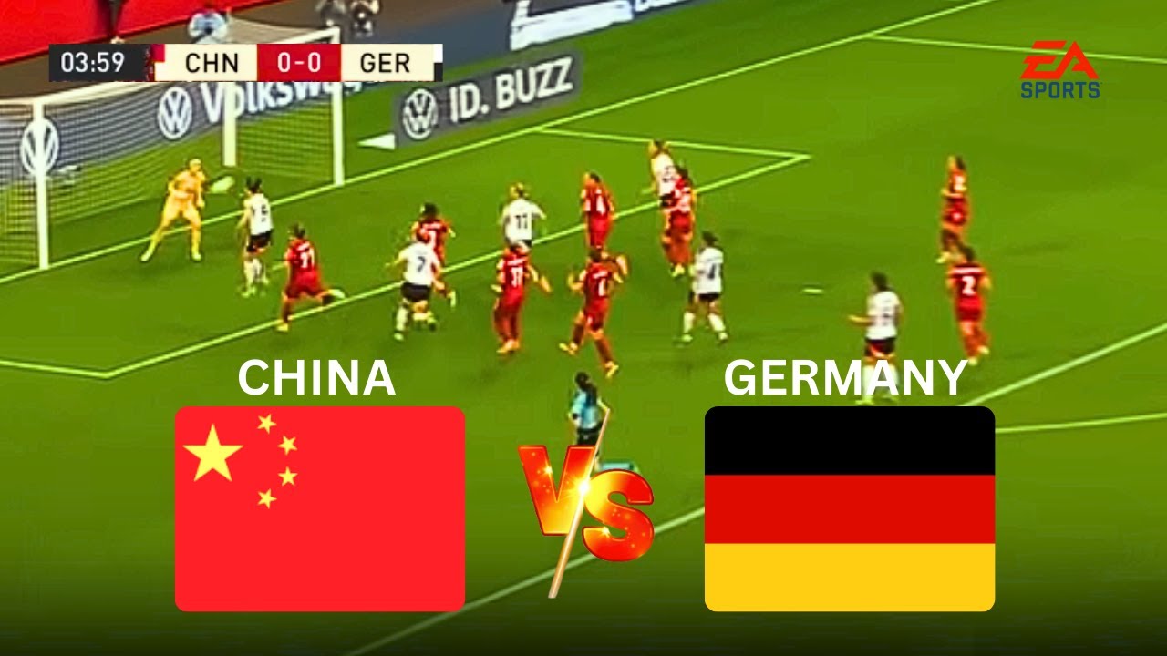 CHINA vs GERMANY – High Voltage Women’s Football Clash in EA Sports FIFA23 Gameplay