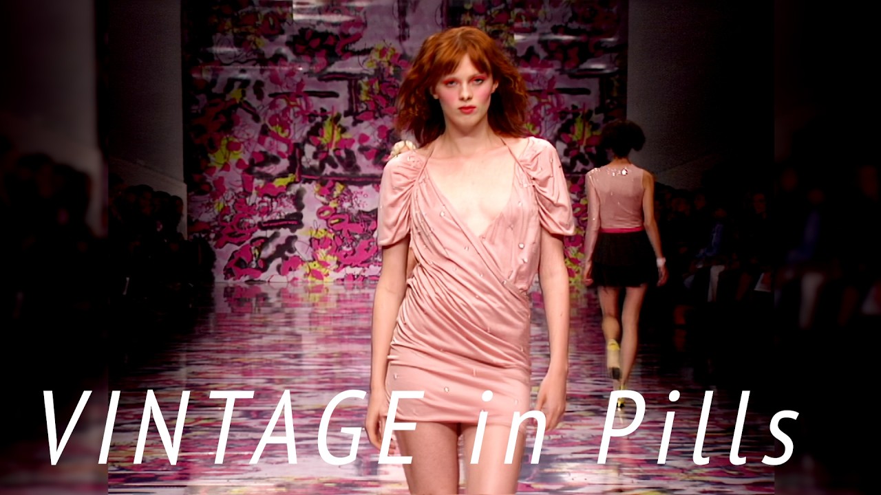 Vintage in Pills VERSUS Spring 2002 Milan - Fashion Channel