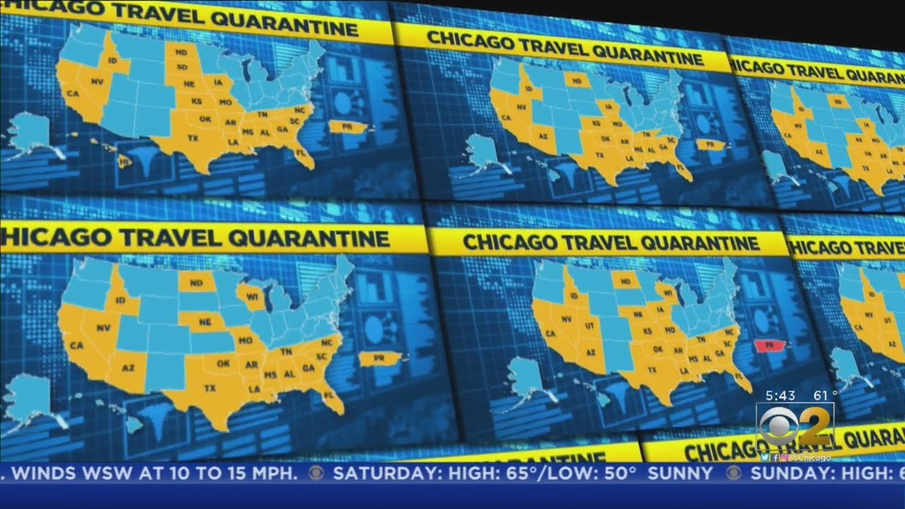As List Of States Covered By Chicago's Quarantine Order Shifts Every Week, How Can Travelers Plan Tr