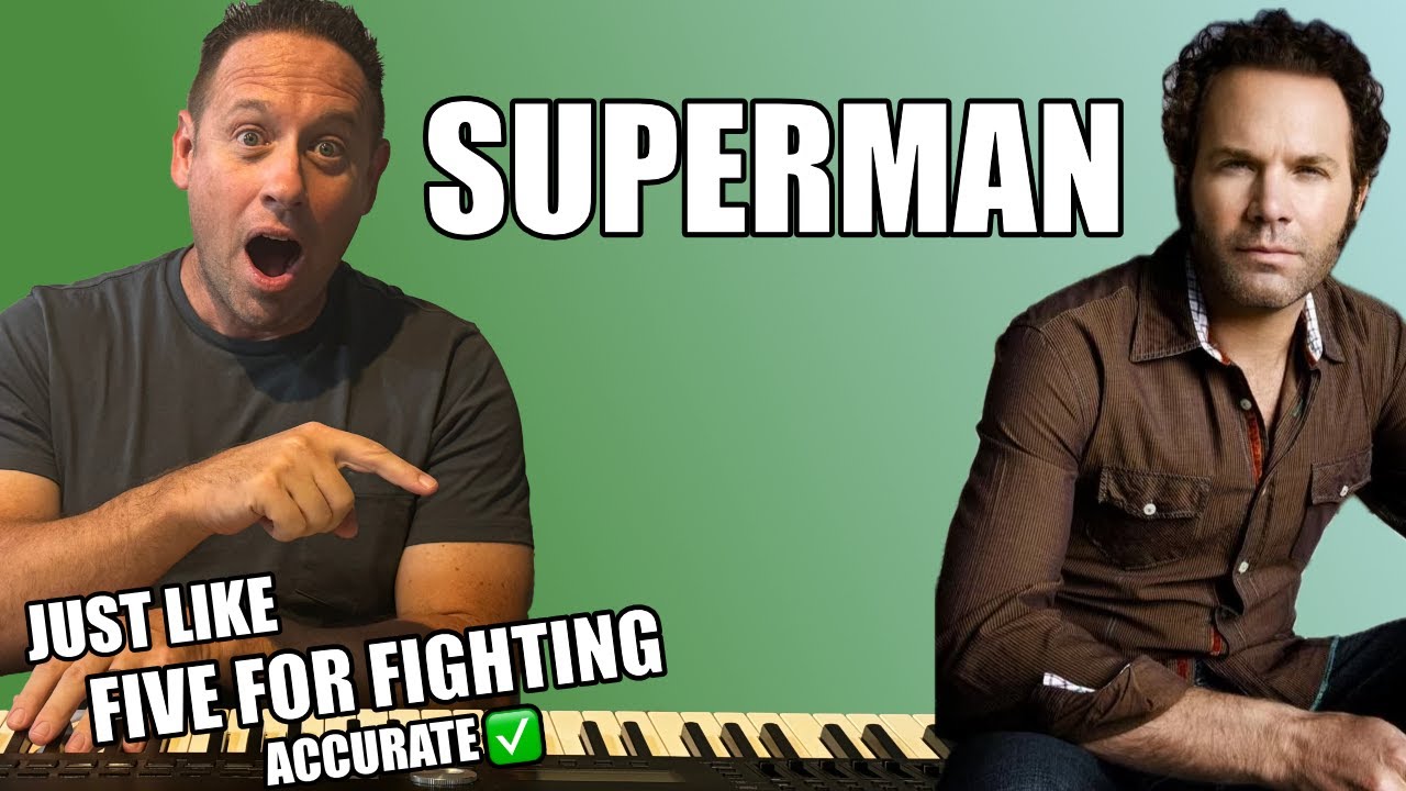 Learn To Play Piano | Superman - Five For Fighting | Accurate Lesson | Easy Tutorial