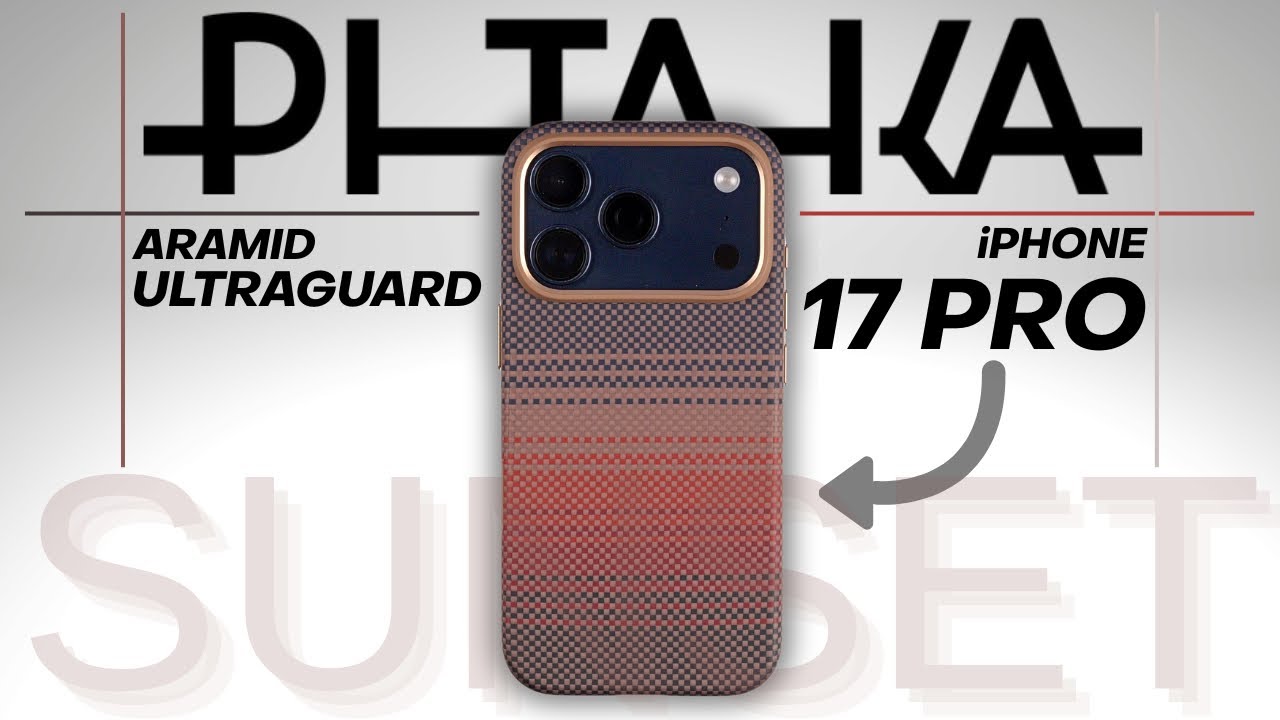 Чехол для iPhone 17 Pro - Pitaka UltraGuard (Sunset)