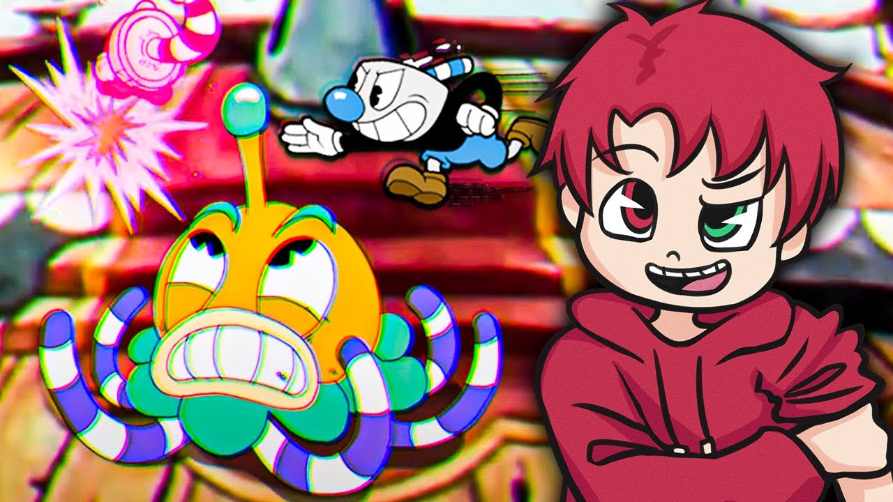 JELLY THE OCTOPUS W CUPHEAD ☕ CUPHEAD FANGAME
