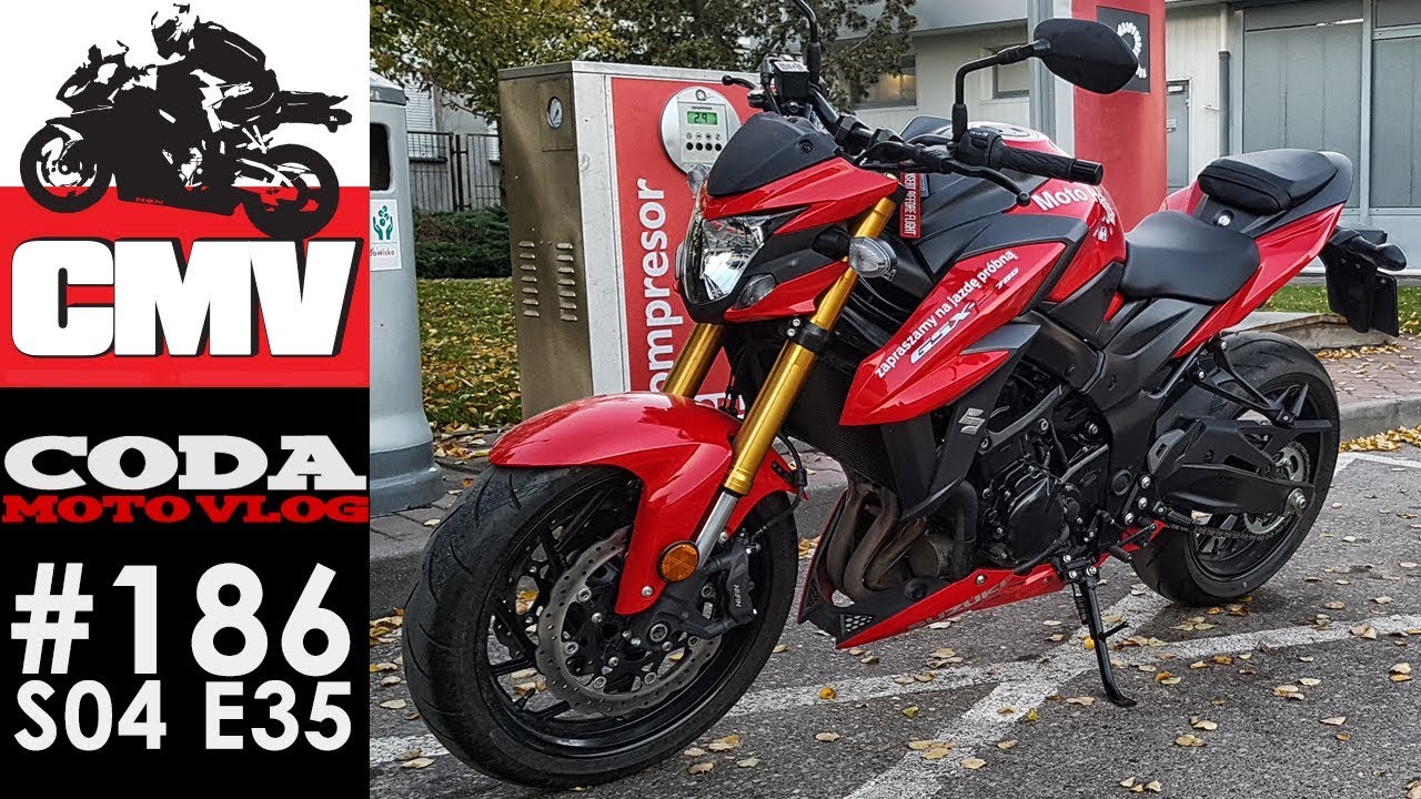 CMV#186: Suzuki GSX-S750 - pierwsza jazda i o CBR - CODA MV