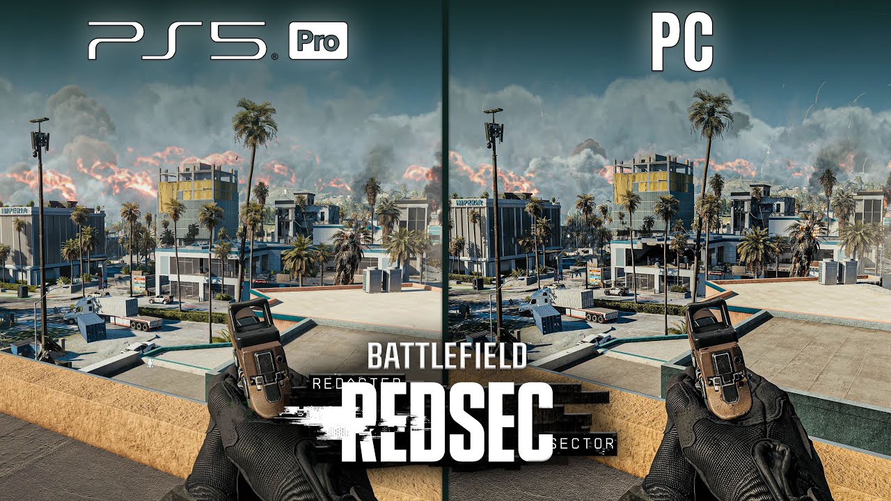 Battlefield REDSEC | PS5 Pro vs PC | Graphics Comparison