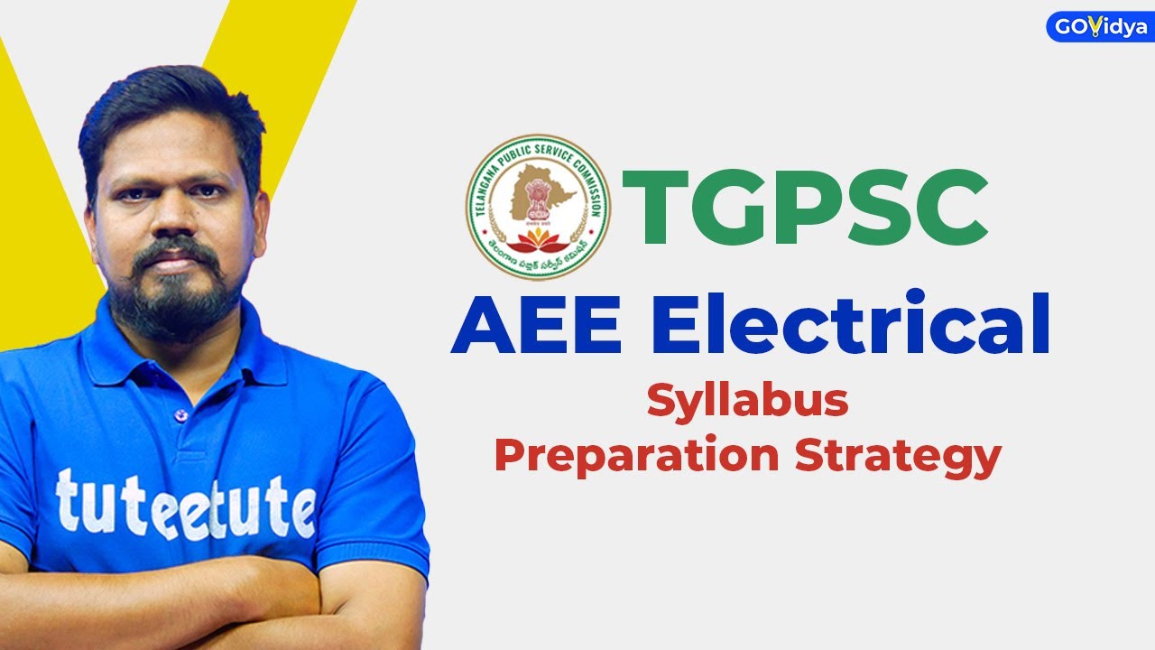 TGPSC AEE Electrical | Syllabus & Preparation Strategy #tgpsc #tgtransco
