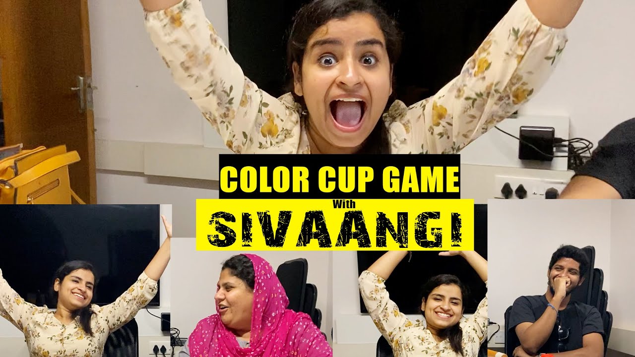 Sivaangi's Fun Game at Media Masons | Color-u Cup | HK Ravoofa | CWC Director Parthiban& Annisha|OTP