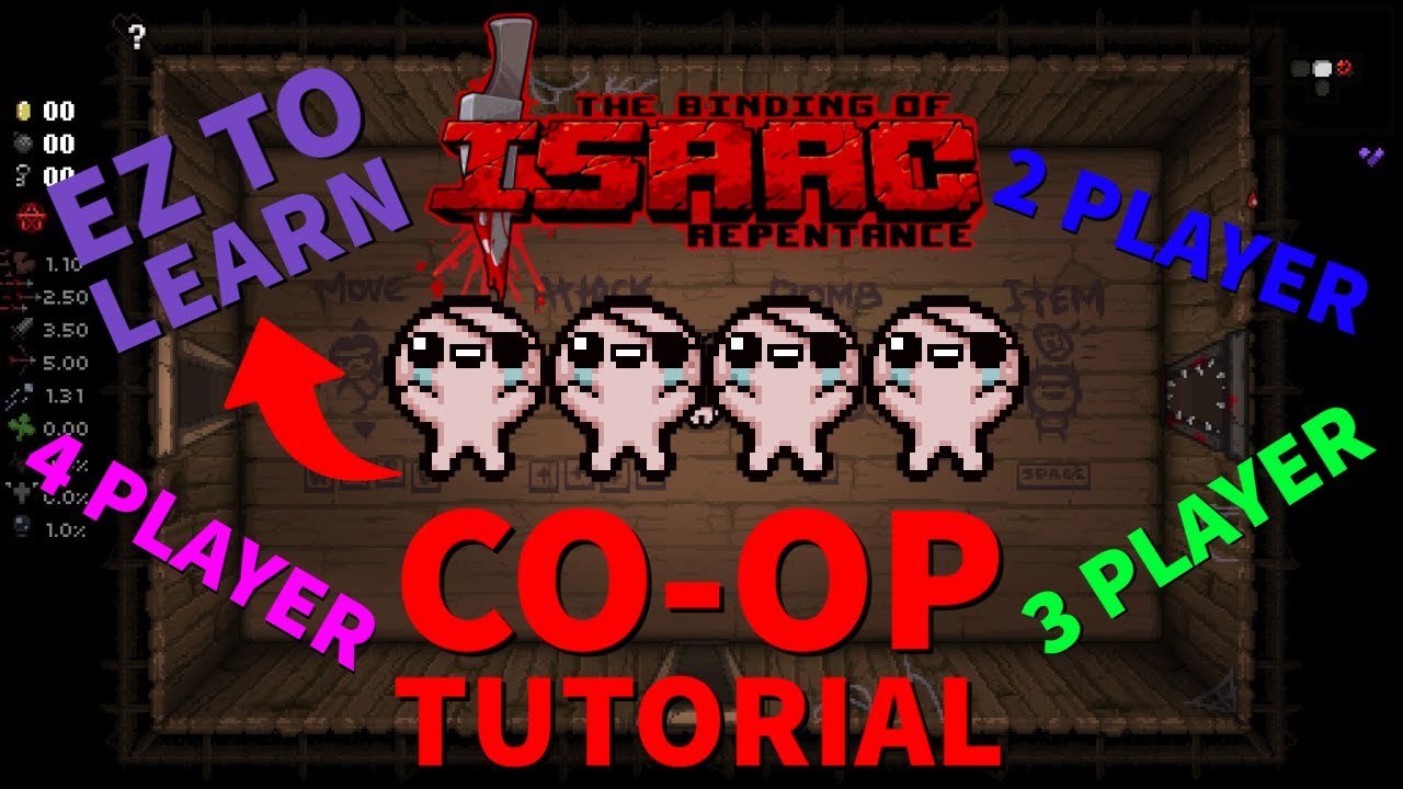 Multiplayer Isaac Tutorial! | The Binding of Isaac (STEAM REMOTE PLAY) Outdated with Repentance+