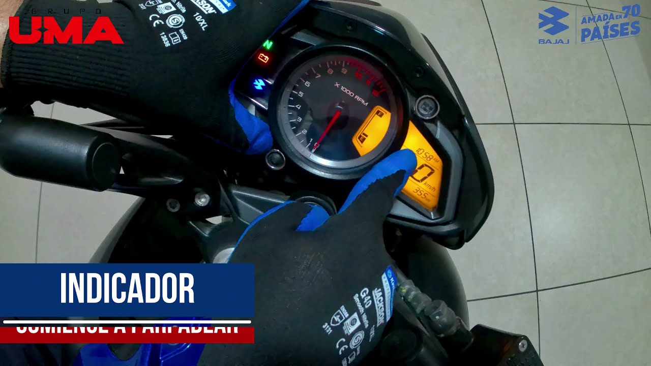 Pulsar - Funciones del panel de instrumentos