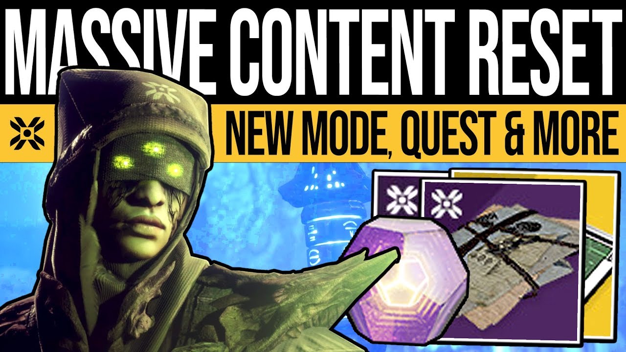 Destiny 2 | HUGE DLC RESET! New CONTENT! Eris Quest, Hero Nightmares, Weekly Vendors & Loot, 8th Oct