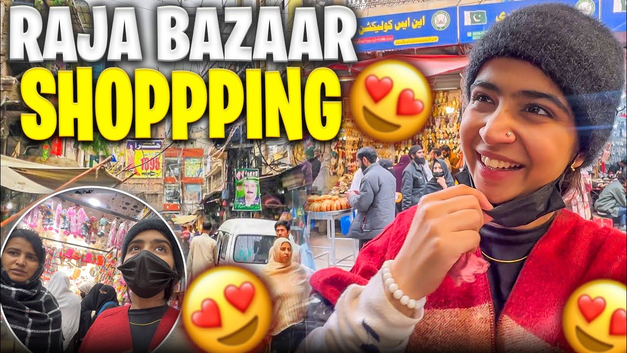 Rawalpindi Raja Bazar Shopping 😍 | Paaye & Halwa Puri Nashta | Rabia Simple Vlog