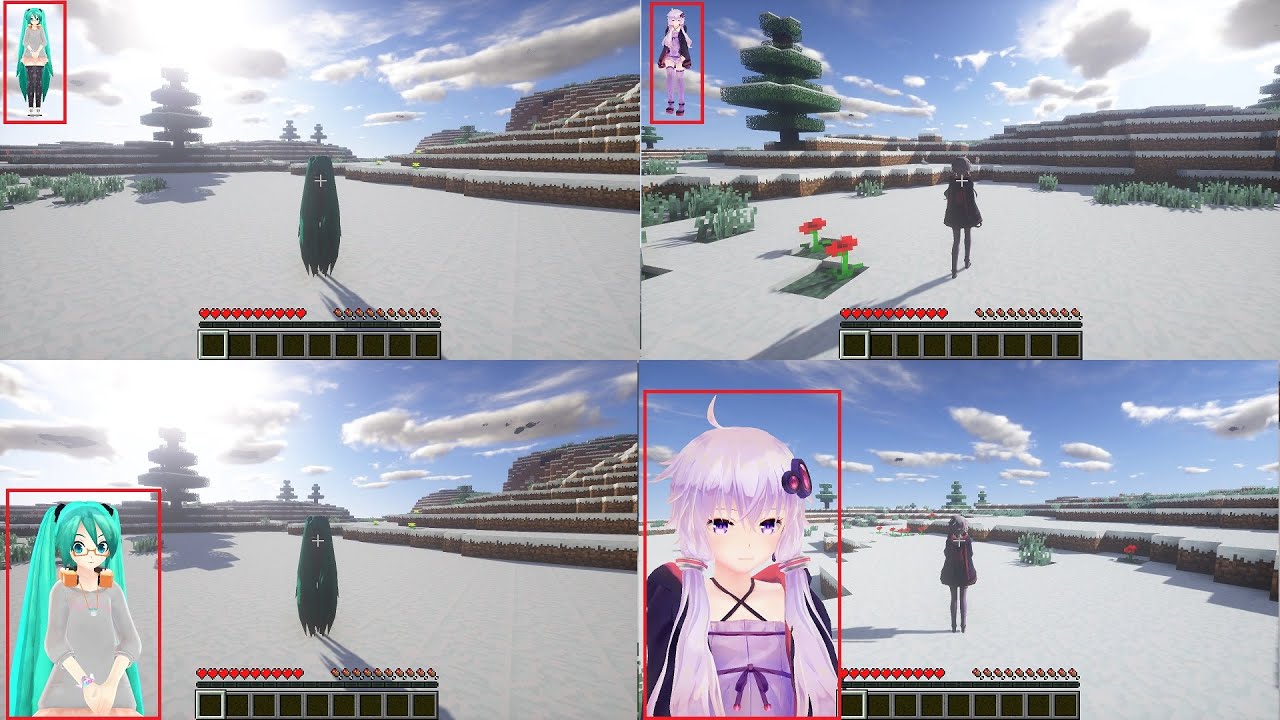 【マイクラ】Custom Steve Mod＋Extra Player Render(Minecraft 1.10.2 Mod Overview※Not Character On Gui Mod)