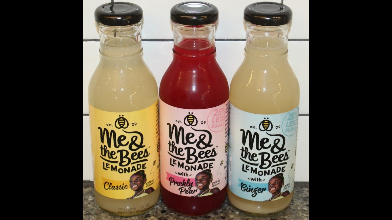 Me & The Bees: Classic Lemonade, Lemonade with Prickly Pear, Lemonade with Ginger Review