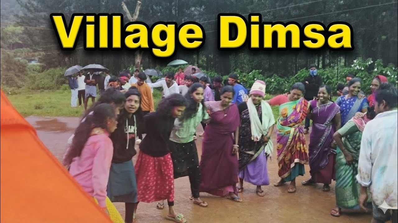 Village festivals Dimsa //గిరిజన సంప్రదాయ నృత్యం 💃🕺 ramtribalVlog 