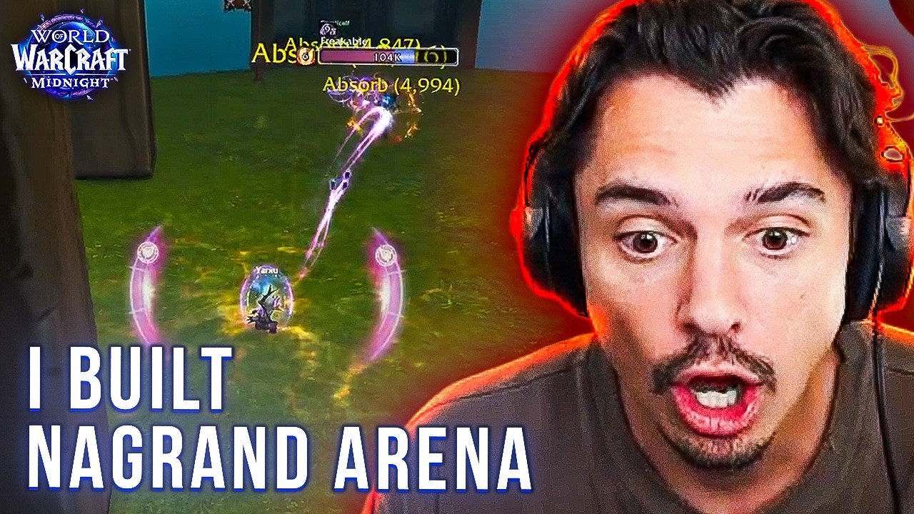 I Built My Own NAGRAND ARENA in WoW Midnight