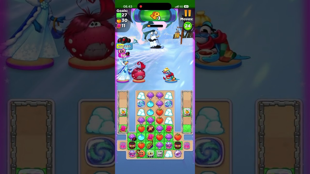 Best Fiends Mega Boost 15 Minutes & Slimy Heist #65