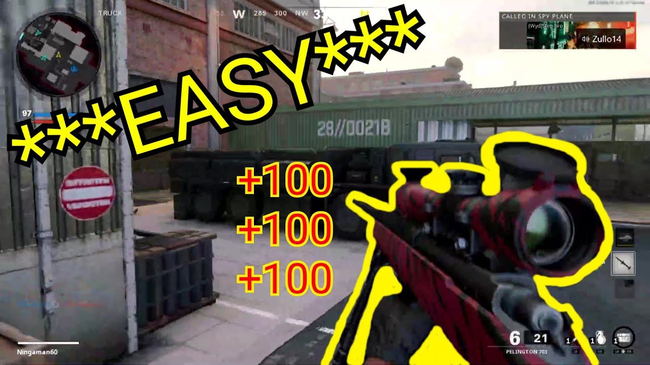 SIMPLE WAY TO QUICKLY LEVEL UP GUNS AND SNIPERS IN COLD WAR!