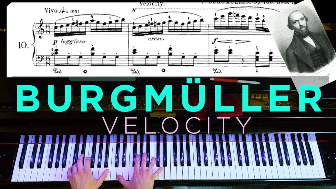 Tutorial: Burgmüller Etude op.109 No. 10 