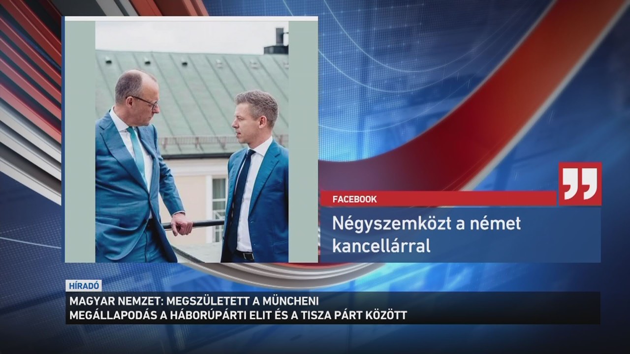 Megszületett a müncheni megállapodás a háborúpárti elit és a Tisza Párt között