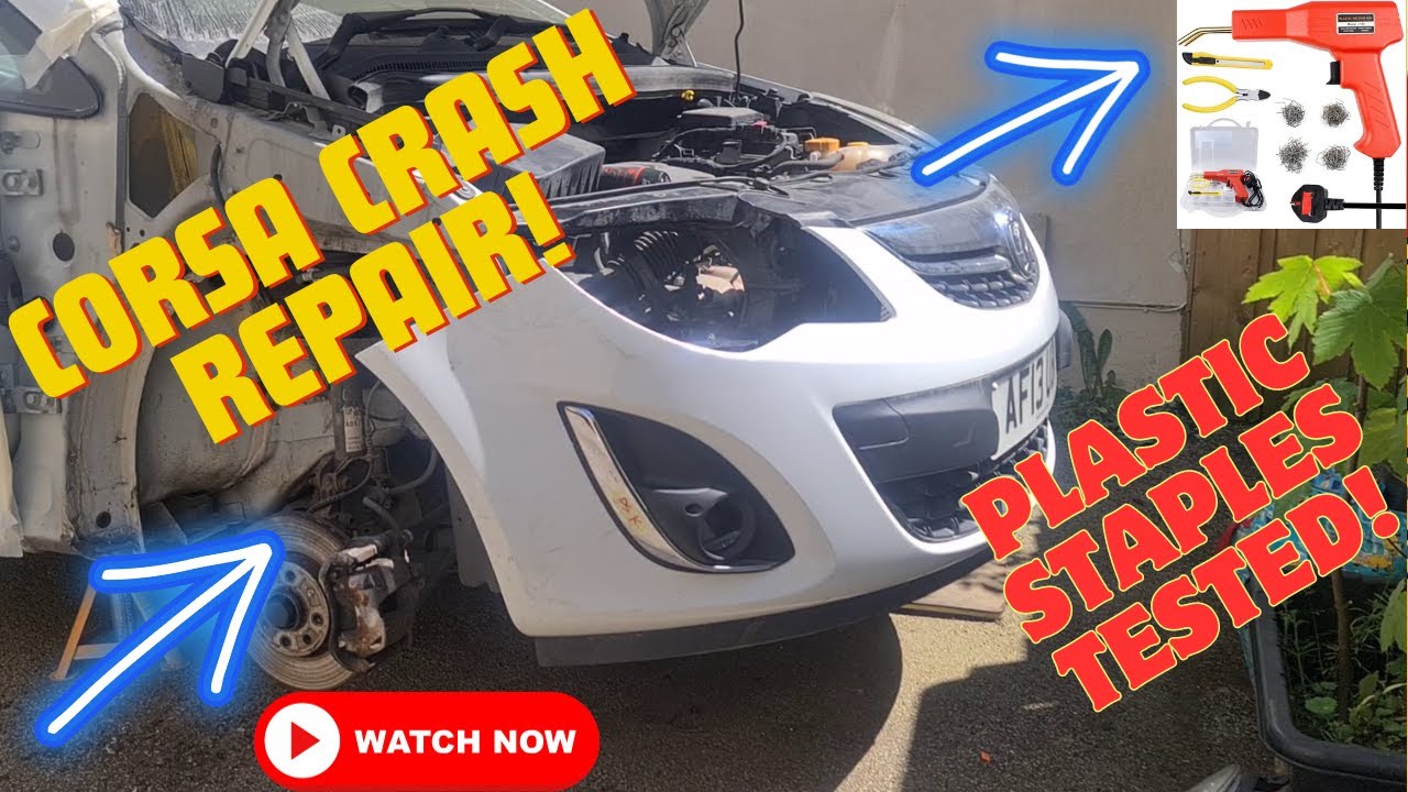 Ремонт Vauxhall Corsa после аварии: проще, чем ожидалось, и удивительно доступно