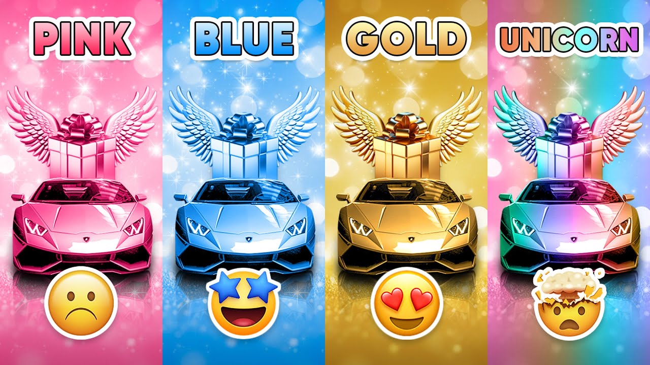 Choose Your Gift...! Pink, Blue, Gold or Unicorn 💗💙⭐️🦄 How Lucky Are You? 😱 Quiz Shiba