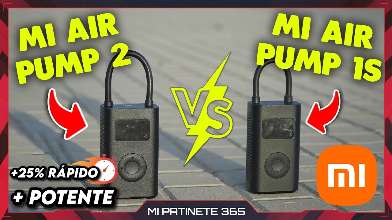 Hinchador Xiaomi 2 🆚 Mi Air Pump 1S 🔥 ¿MERECE LA PENA?