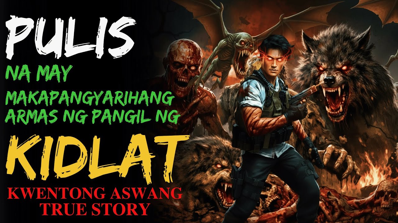 PULIS NA MAY MAKAPANGYARIHANG ARMAS NG PANGIL NG KIDLAT _ Kwentong Aswang _ True Story