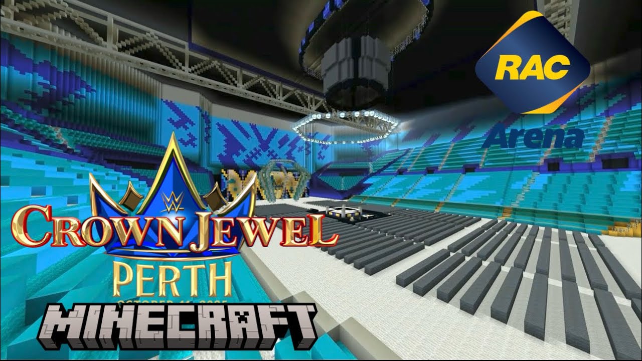 Wwe Crown Jewel 2025 Minecraft Arena (RAC Arena) 