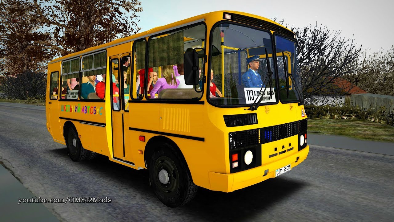 OMSI 2 – PAZ 3205-07 School Bus (Modified Models) DIESEL