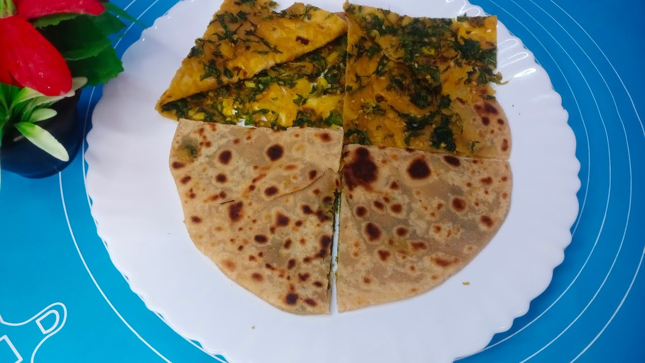 Palak Paratha recipe (Spinach Paratha) recipe|| Apna Kitchen||पलकपराठा ||