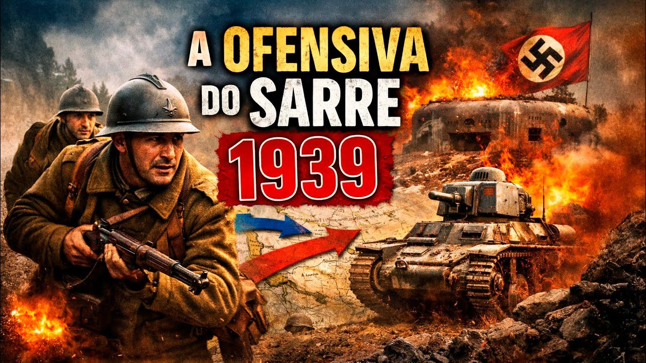A CHANCE PERDIDA: FRANÇA INVADE A ALEMANHA EM 1939 - Viagem na História